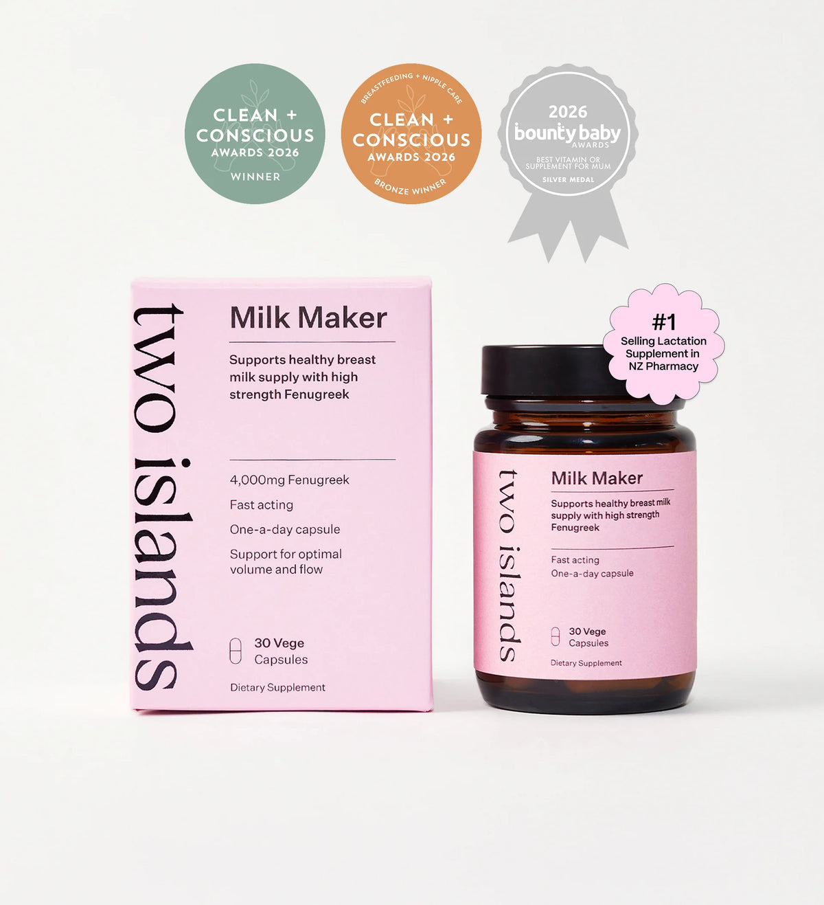Milk Maker Breastfeeding Support Capsules