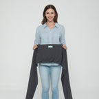 MOBY True Wrap Baby Carrier - Black Onyx