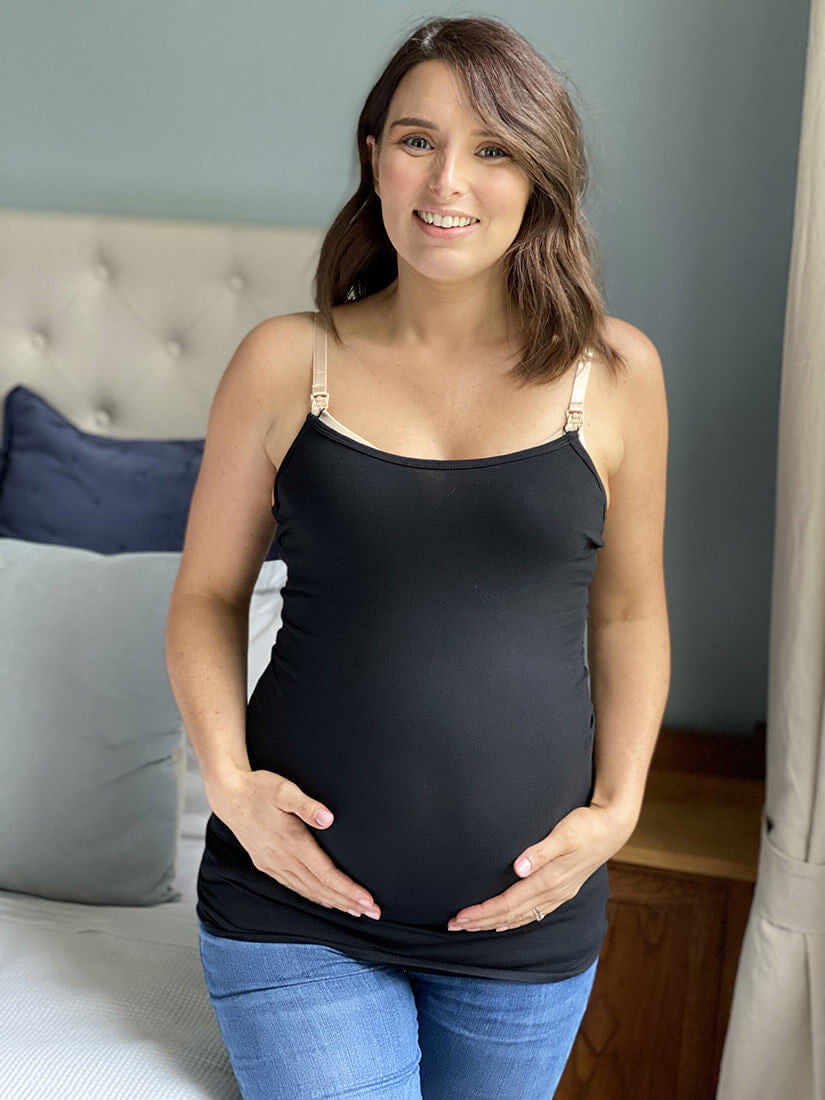 Clip-on-Cami by Breastmates - works with your nursing bra