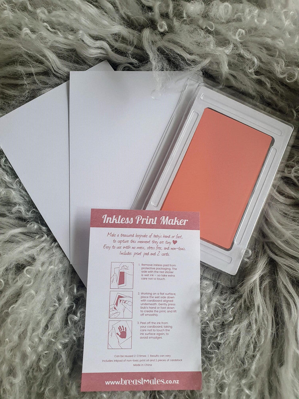 Inkless Print Maker for baby hand and foot