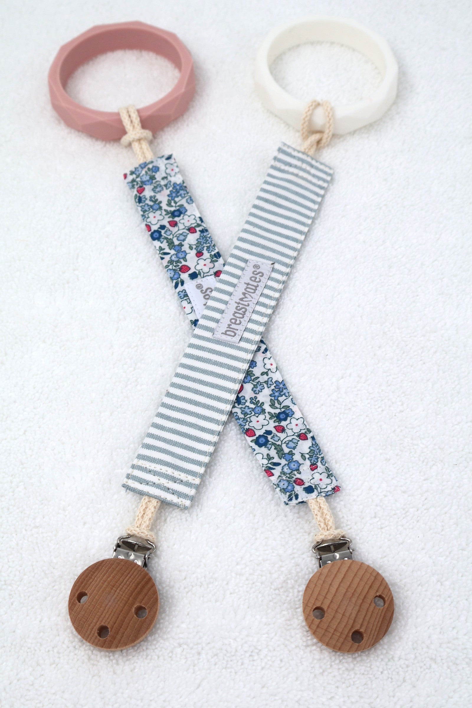 Wooden Pacifier Clips - NZ Made