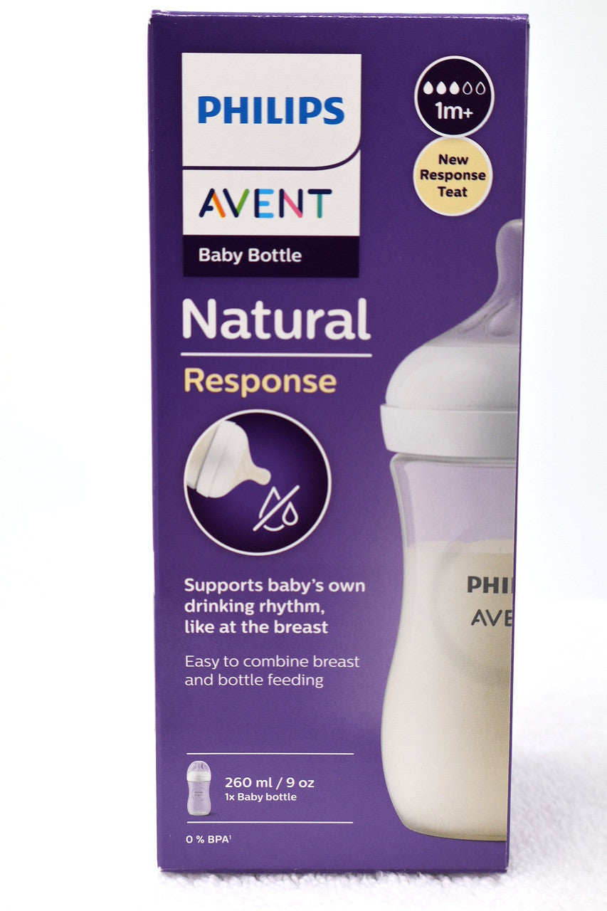 Avent Natural Response Bottle - 260mL Single
