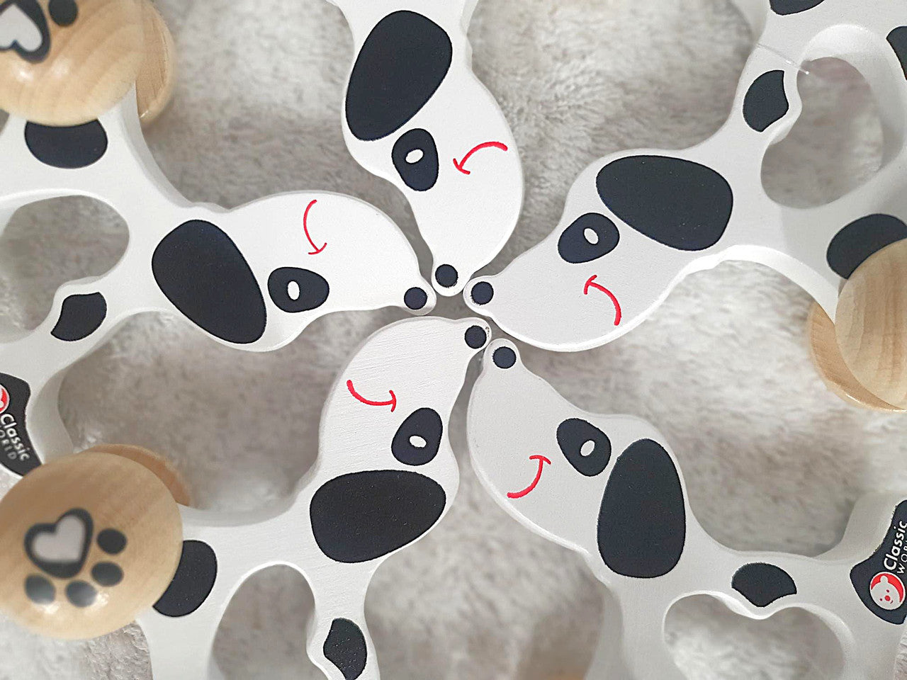 Wooden Doggy - Push-Along Toy