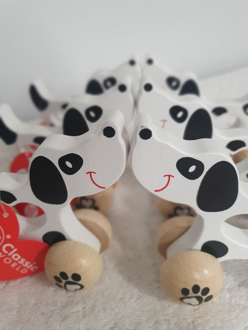 Wooden Doggy - Push-Along Toy