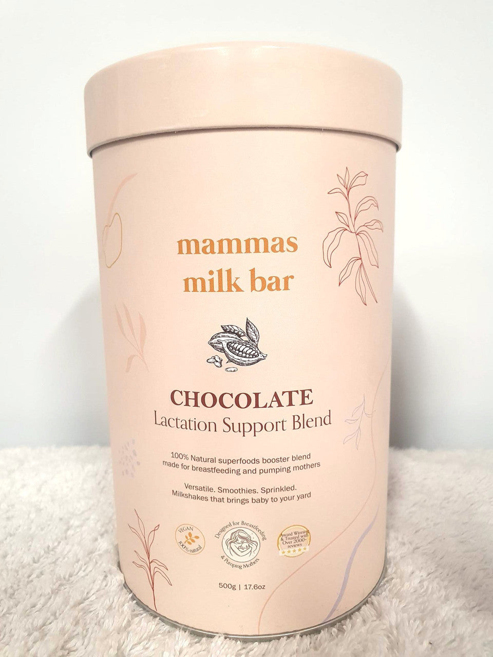 Mammas Milk Bar Lactation Blend Smoothie Chocolate