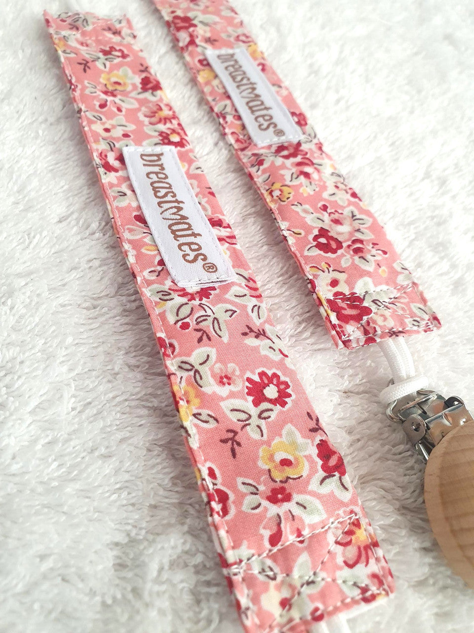 Wooden Pacifier Clips