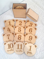 Baby Milestone Cards Set of 15