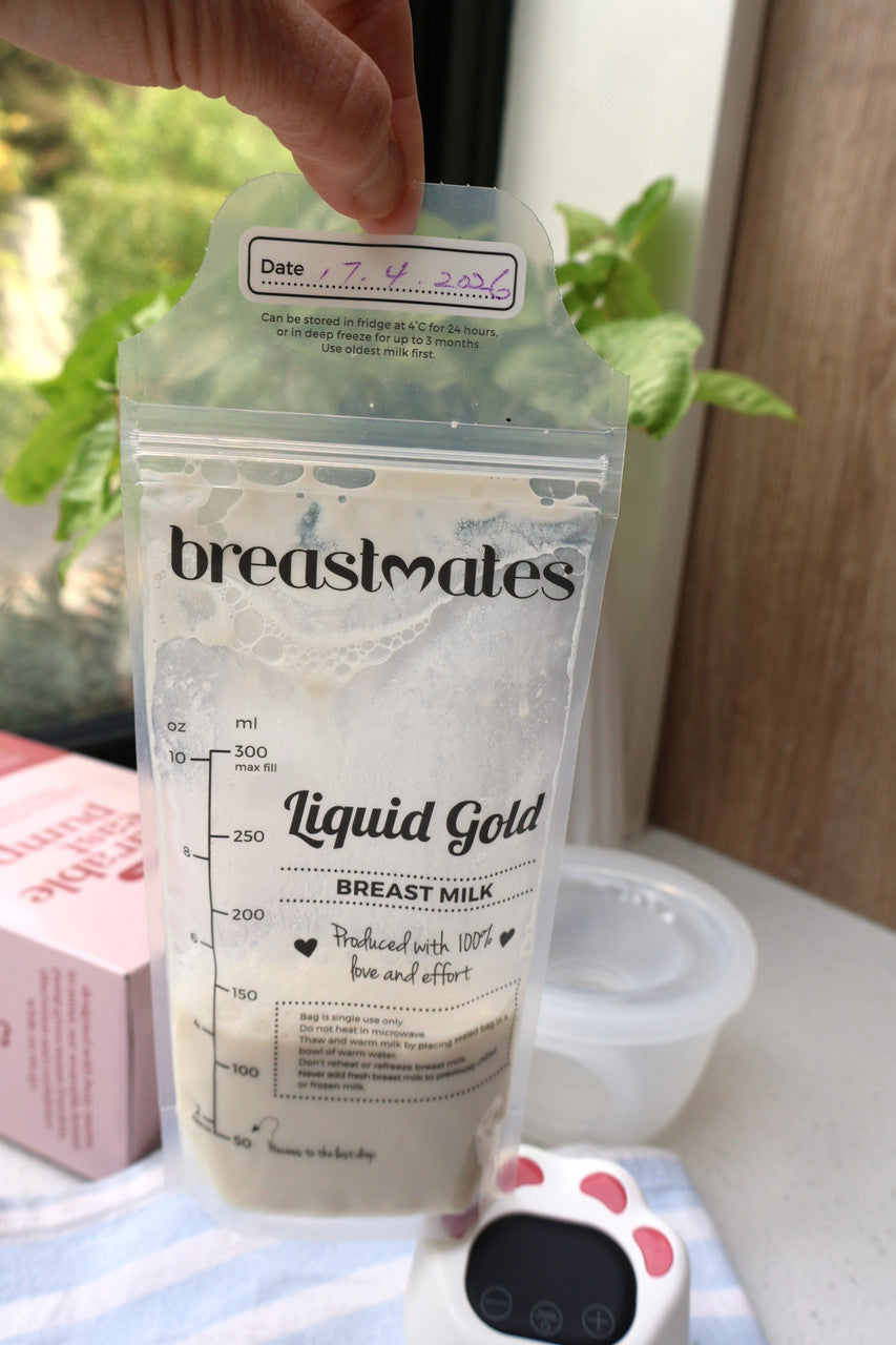Wearable Breast Pump + Liquid Gold Milk Bag