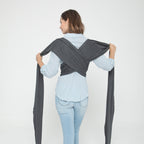 MOBY True Wrap Baby Carrier - Black Onyx