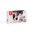 Wooden Pull Dog