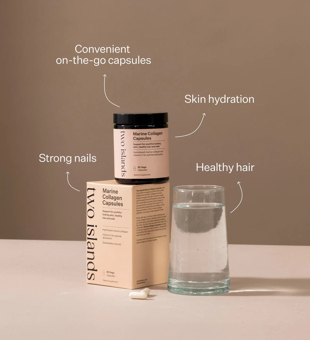 Two Isalands Marine Collagen Capsules 60s