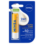 Nivea Ultra Care and Protection SPF50 Lip Balm 4.8g