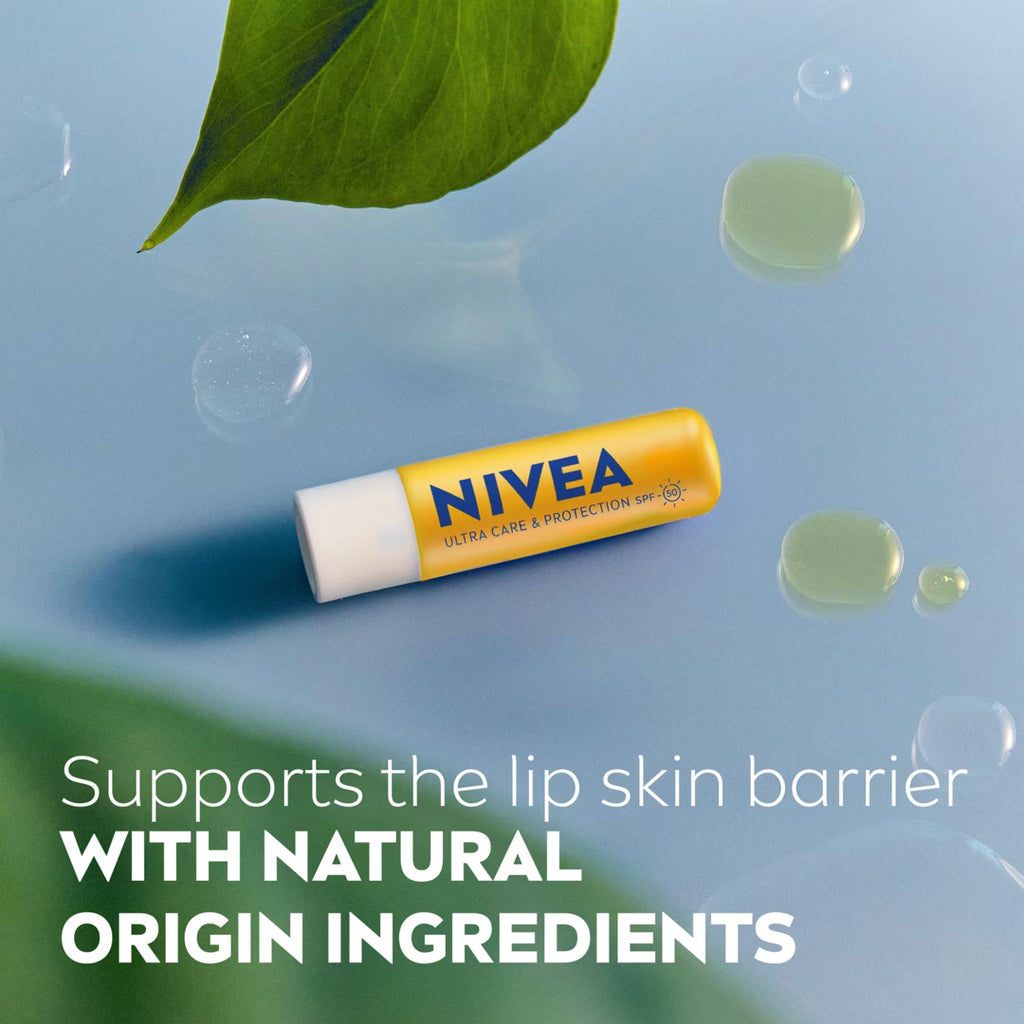 Nivea Ultra Care and Protection SPF50 Lip Balm 4.8g