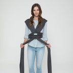 MOBY True Wrap Baby Carrier - Black Onyx