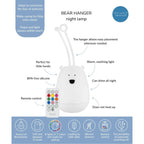Bear Silicone Hanging Night Light with Remote Control
