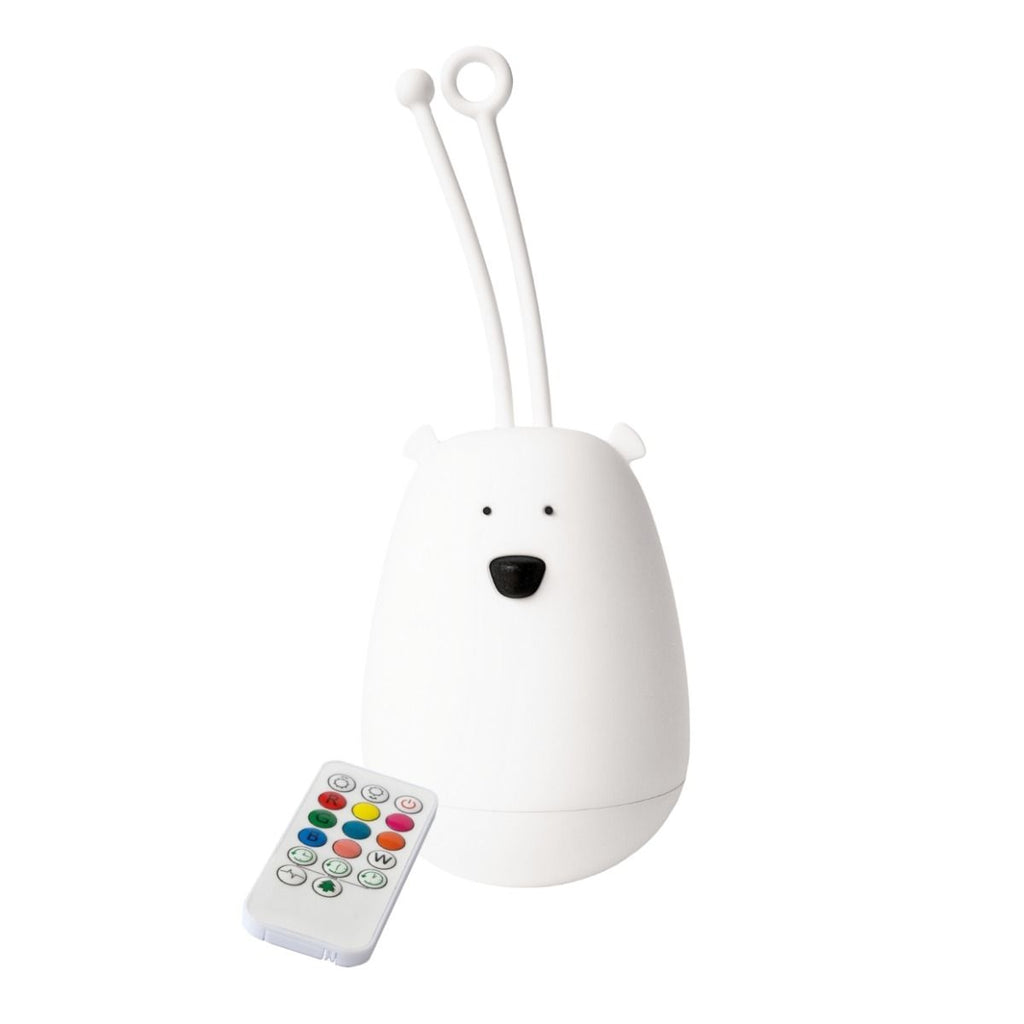 Bear Silicone Hanging Night Light with Remote Control