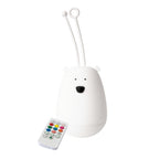 Bear Silicone Hanging Night Light with Remote Control