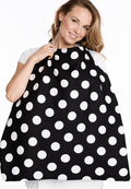 Nursing Cover - White Bird