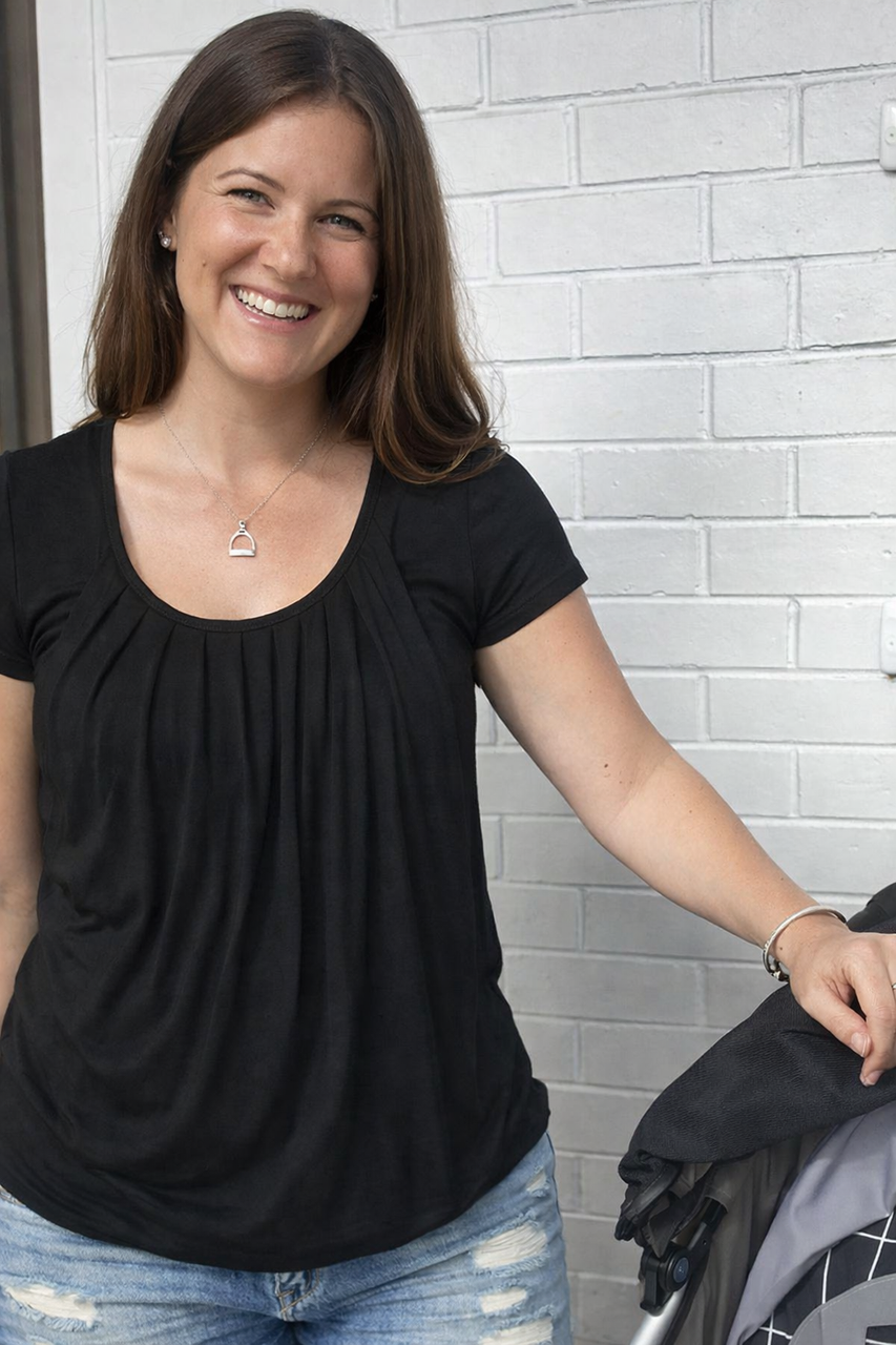 Blackout Bubble Top