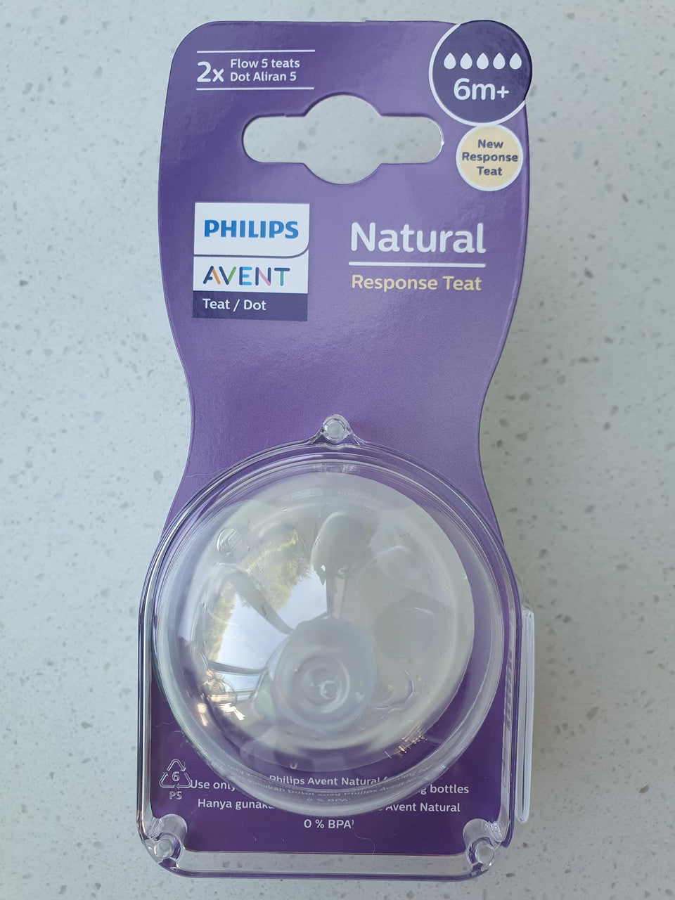 Avent Natural Response Teats 6 Months +