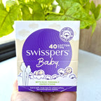 Swisspers Baby Cotton Tips Paper Stems 40 Pack