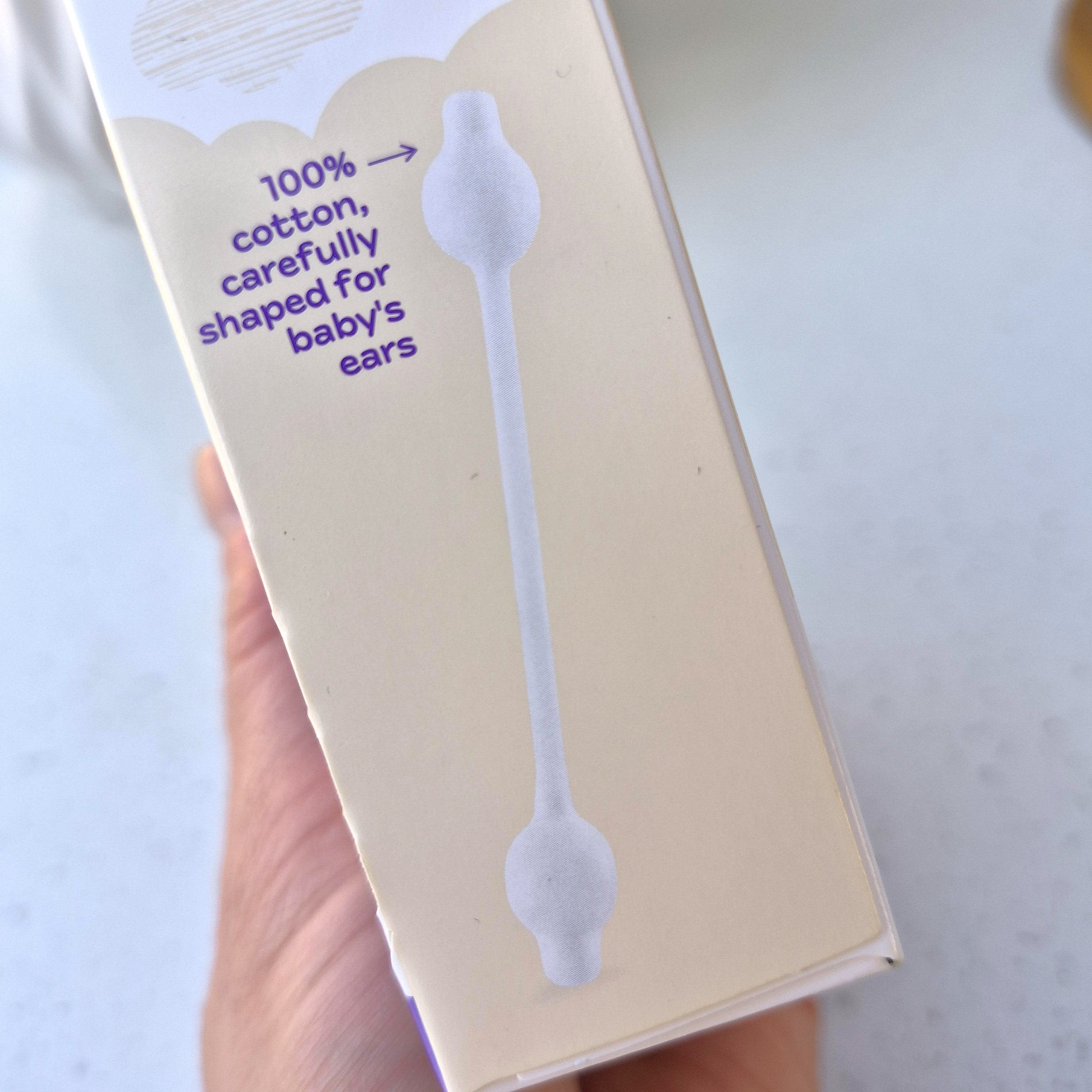Swisspers Baby Cotton Tips Paper Stems 40 Pack