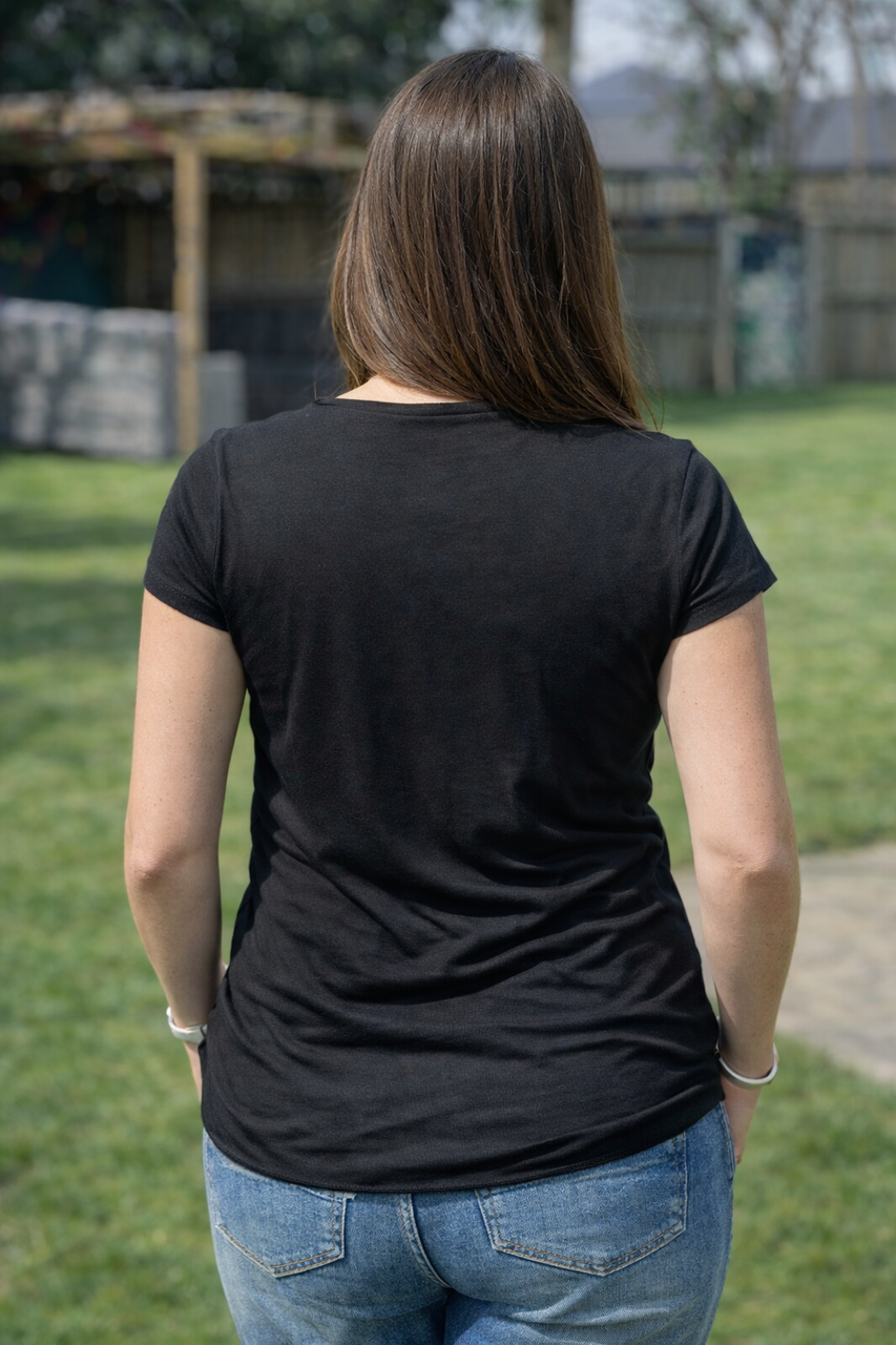 Blackout Bubble Top