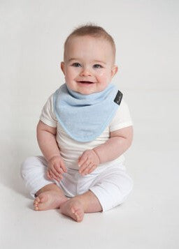 Bandana Bib Baby Blue