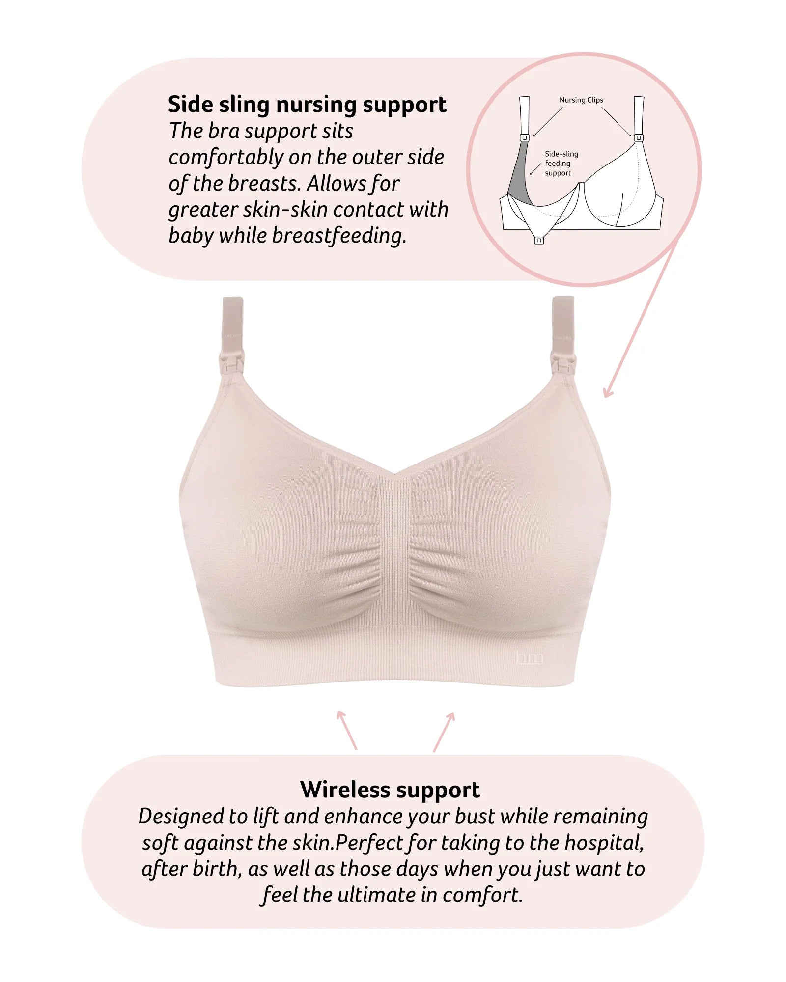 My Necessity FlexFit Nursing Bra - E - G Cup