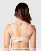 Warrior Plunge Nursing Bra - Ivory | 16E