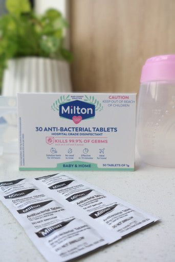 Milton Anti-Bacterial Tablets 30 Pack - Hospital Grade Disinfectant