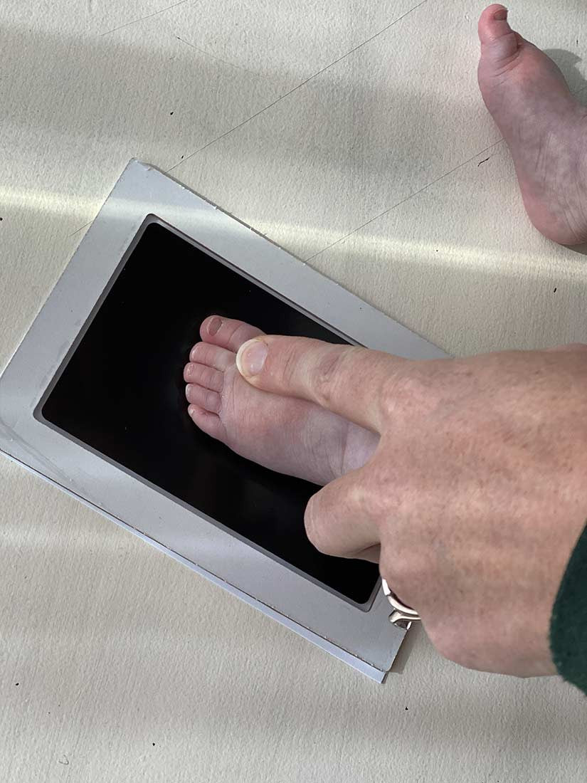 Inkless Print Maker for baby hand and foot