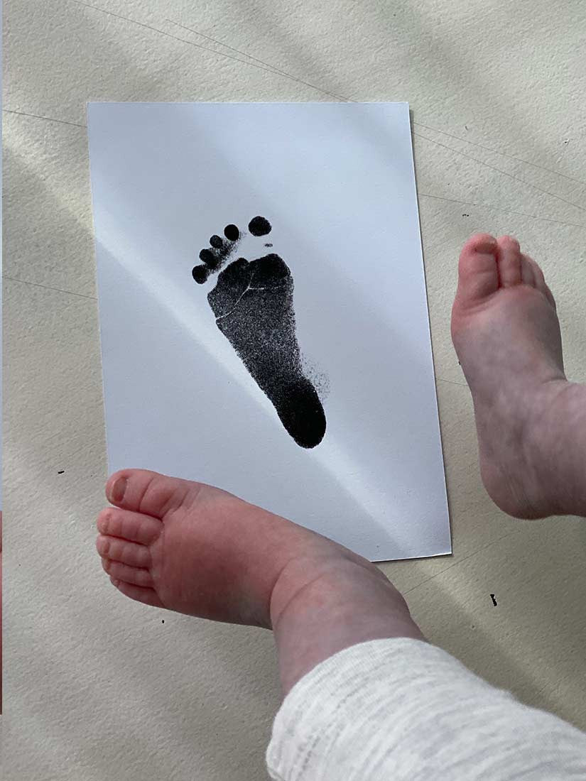 Inkless Print Maker for baby hand and foot