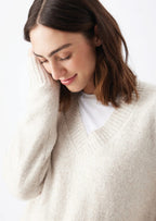 Vera Nursing Knit - Oat Marle