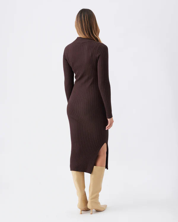 Nella Rib Nursing Knit Dress