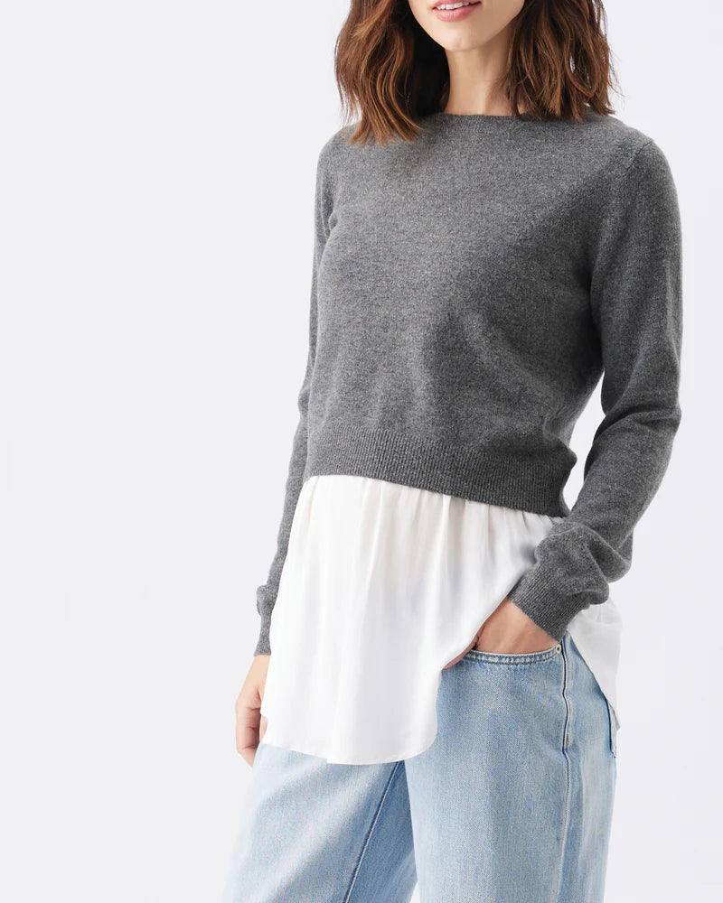 Sandy Detachable Nursing Knit - Latte