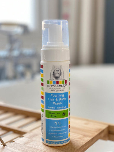 Made4Baby Foaming Hair & Body Wash