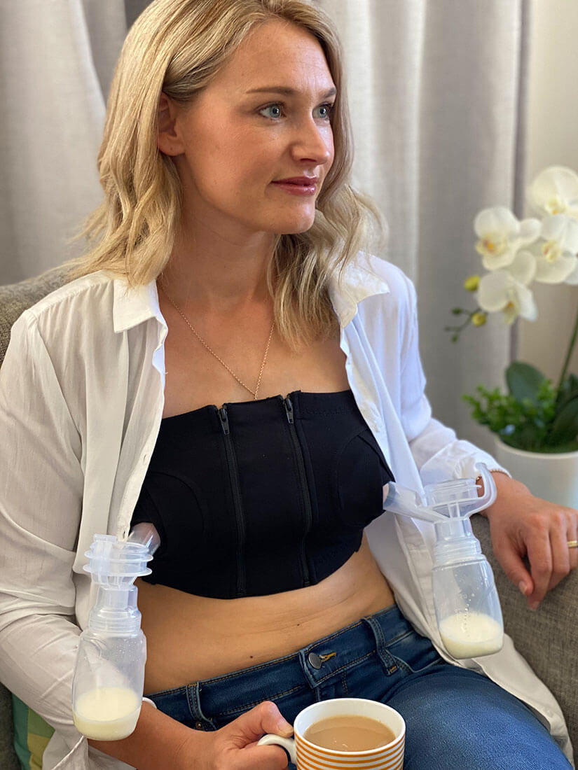Hands Free Pumping Bra