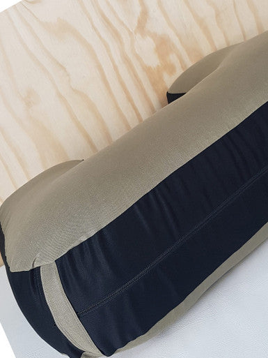 Goddess Linen Nursing Pillow - Black Moss