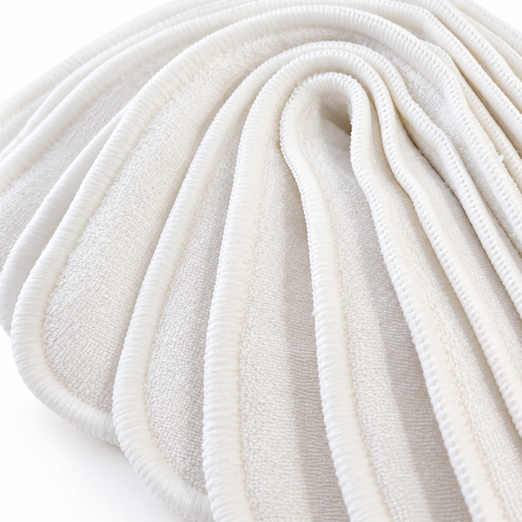 4-layer Organic Bamboo Covered Nappy Insert