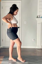 SRC Restore Support Mini Shorts - Uterine Prolapse & Continence Treatment (Black)