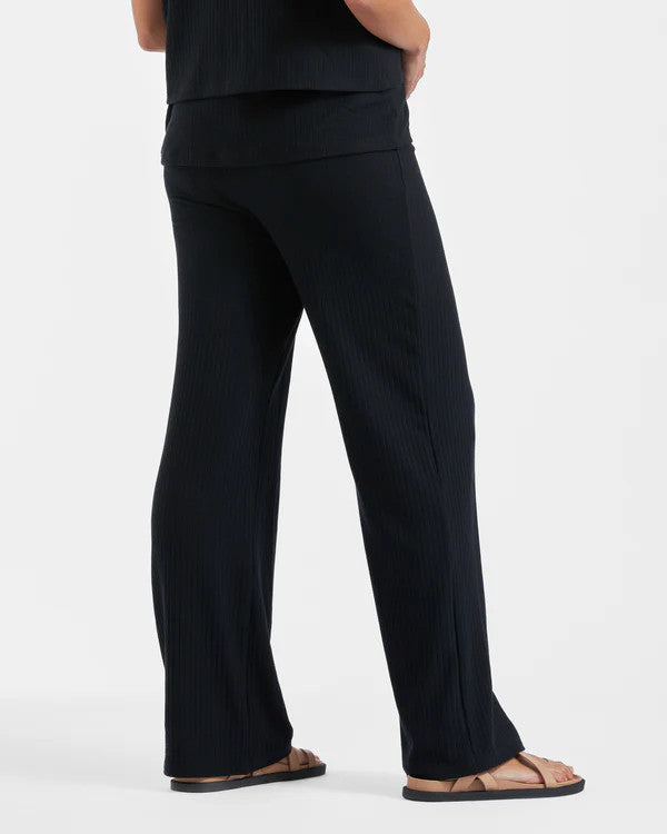 Cindy Rib Pants - Black