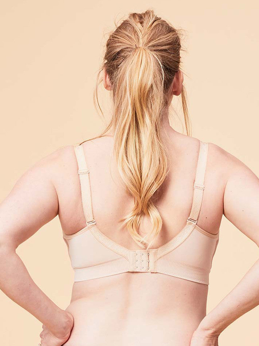 Fuller Bust Seamless Nursing Bra (F-H cups)- Nude by Cake Lingerie