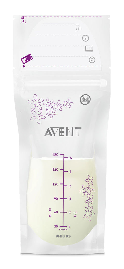 Breast Milk Storage Bags 180ml - 25 bags