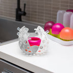 Clutch Dishwasher Basket - Grey/White