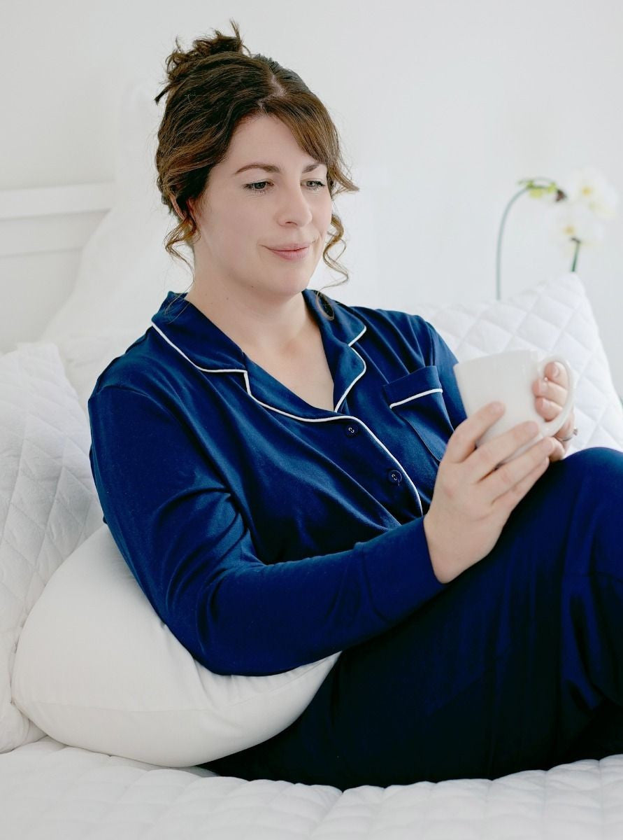 Organic Cotton Feeding & Infant Support Pillow