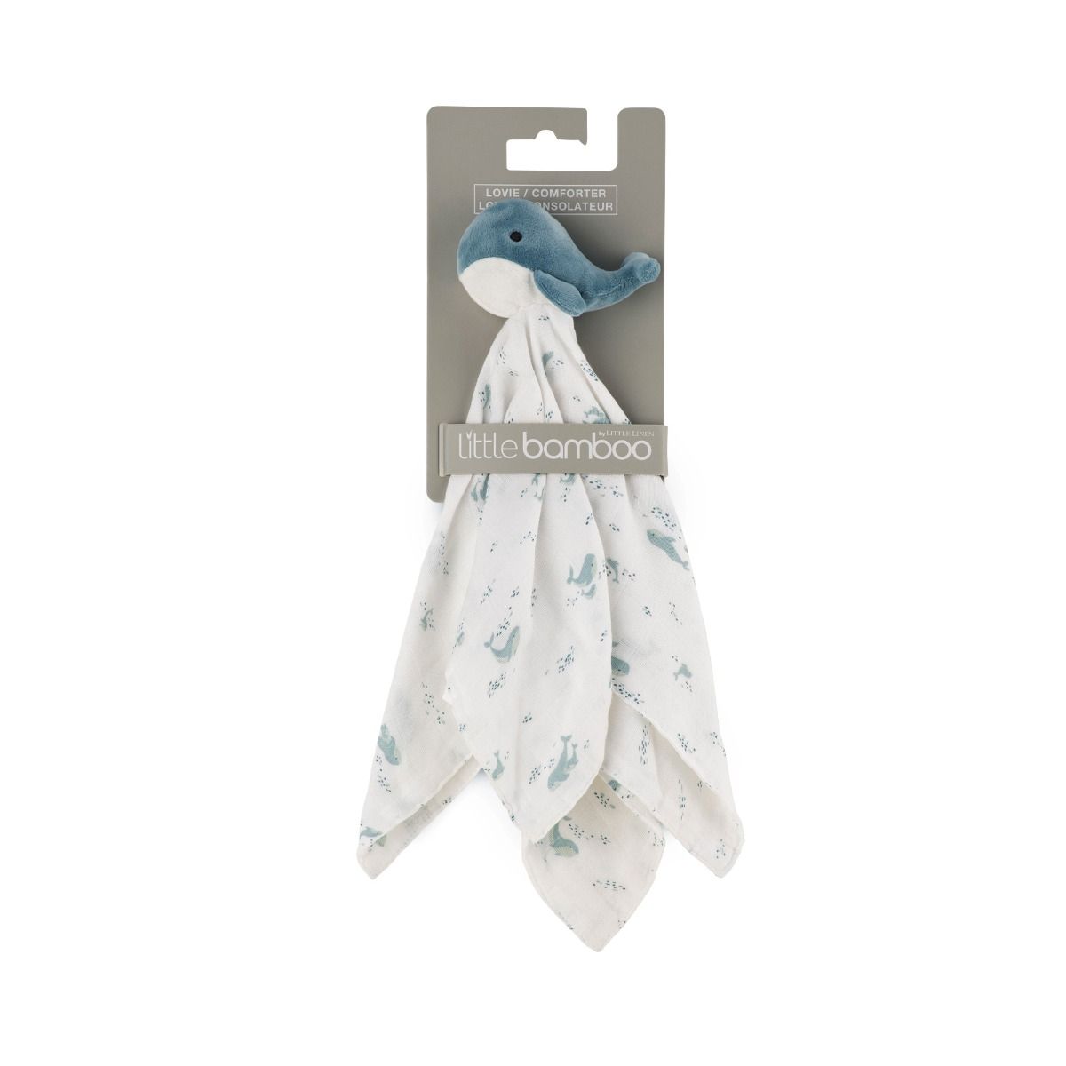 Little Bamboo Comforter - Wally the Whale