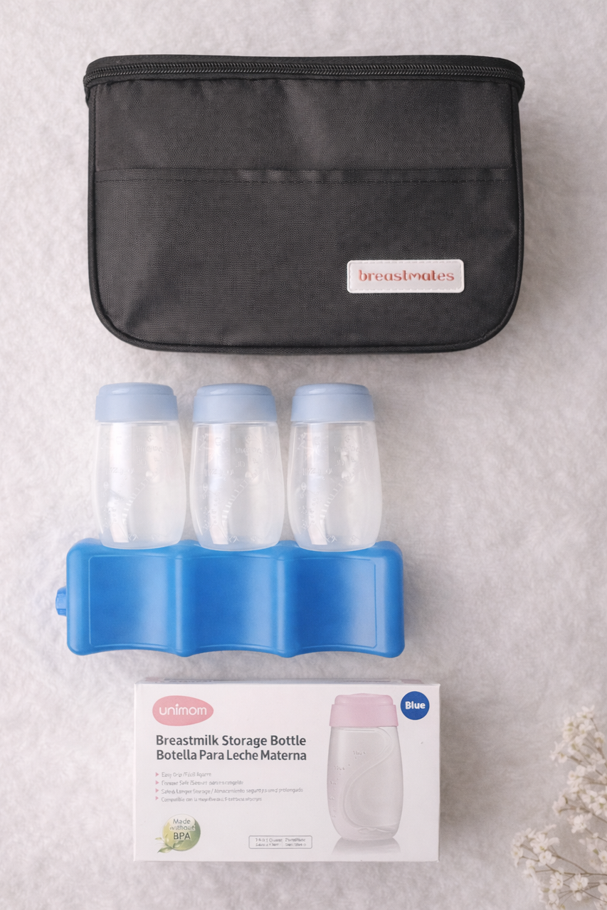 Milkminder Cooler Bag & Bottle Bundle