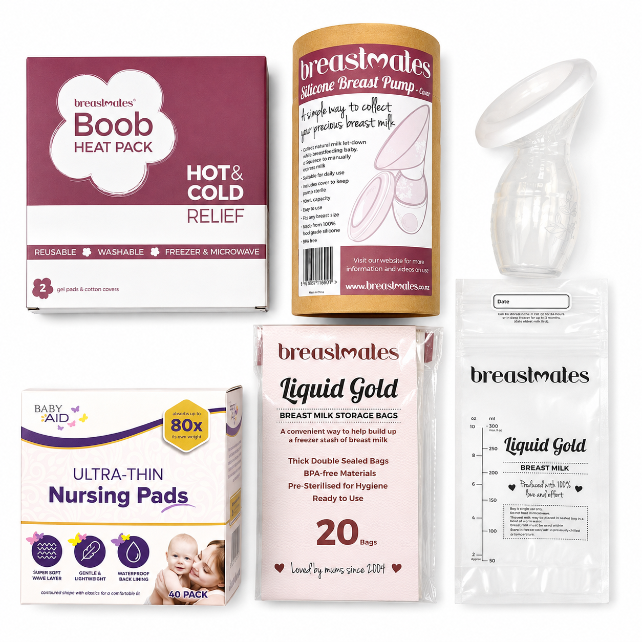 Breastfeeding Essential Bundle with Free Gift!