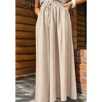 Linen Palazzo Pants